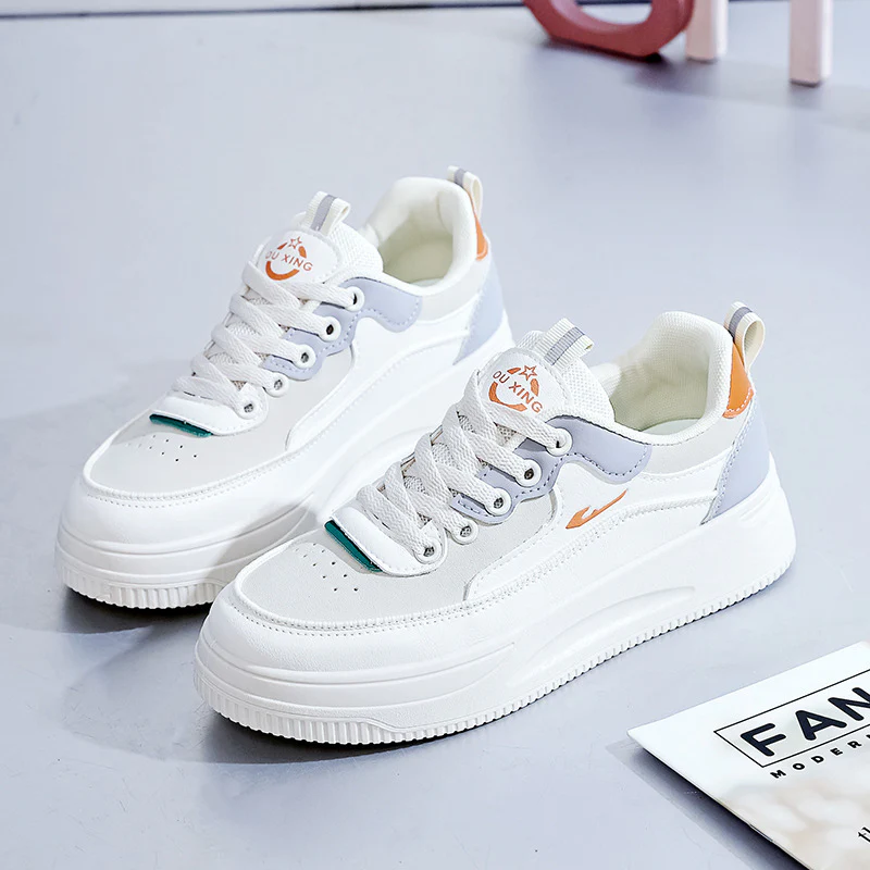 Damen Modische Sneakers mit erhöhtem Plateau und atmungsaktiver Sohle Heidi Mode - Image 2