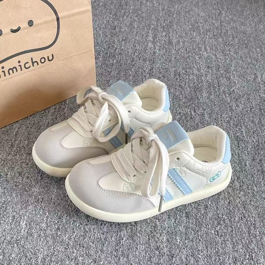 Damen Modische Sneakers mit floralem Stickdesign und rutschfester Sohle Heidi Mode - Image 4