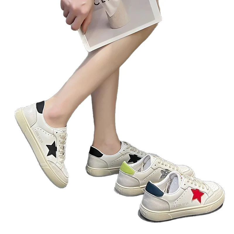 Damen modische Sneakers mit funkelnden Sternenapplikationen und atmungsaktiver Sohlenkonstruktion Heidi Mode - Image 5