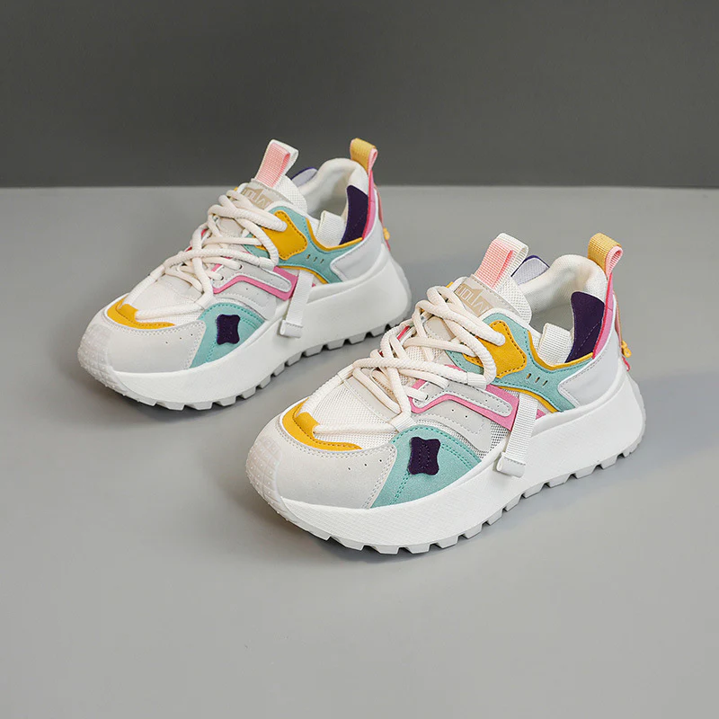 Damen modische Sneakers mit innovativem Design und atmungsaktivem Obermaterial Heidi Mode - Image 2