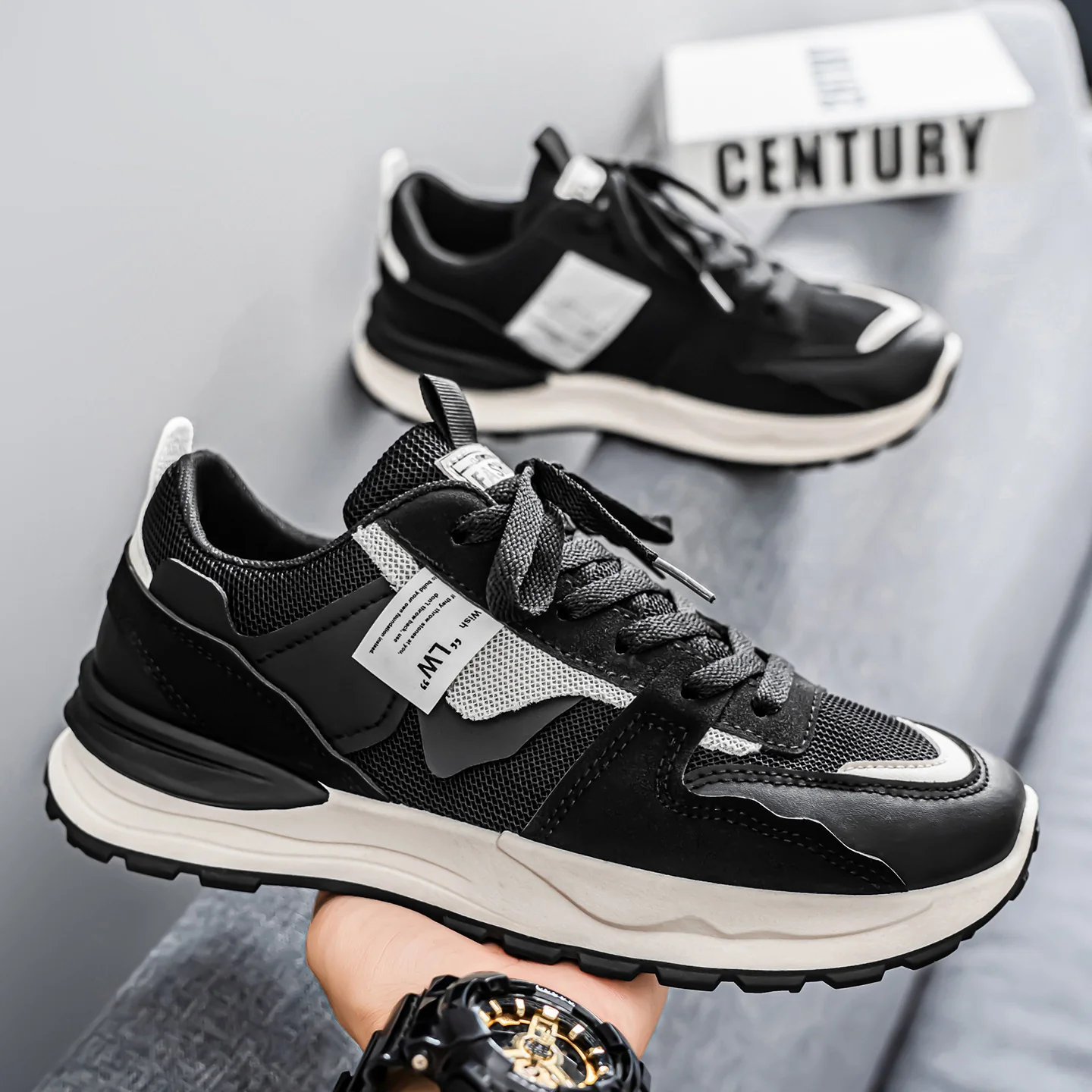 Damen Modische Sneakers mit innovativer Atmungsaktivität und flexiblem Sohlenprofil Heidi Mode - Image 2