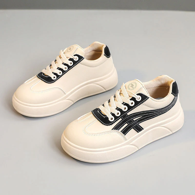 Damen modische Sneakers mit komfortabler Plattform und sportlichen Akzenten Heidi Mode - Image 7