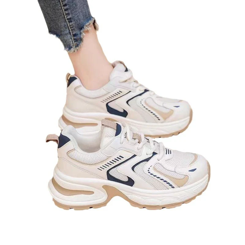 Damen modische Sneakers mit reflektierendem Obermaterial und innovativer Dämpfung Heidi Mode - Image 5