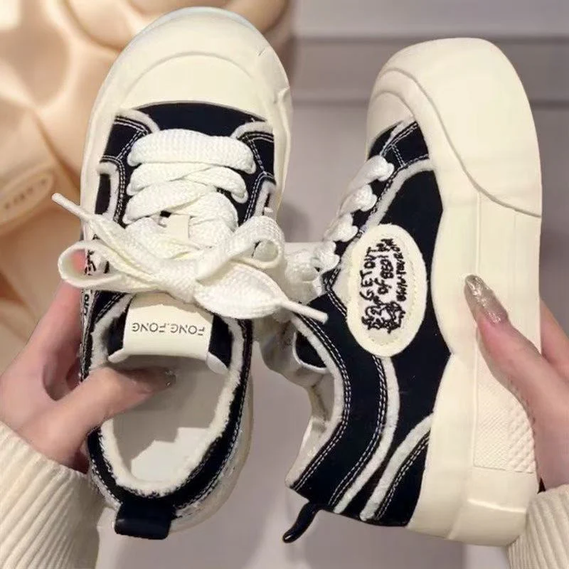 Damen Modische Sneakers mit robustem Sohlenprofil und bequemem Innenfutter Heidi Mode - Image 5