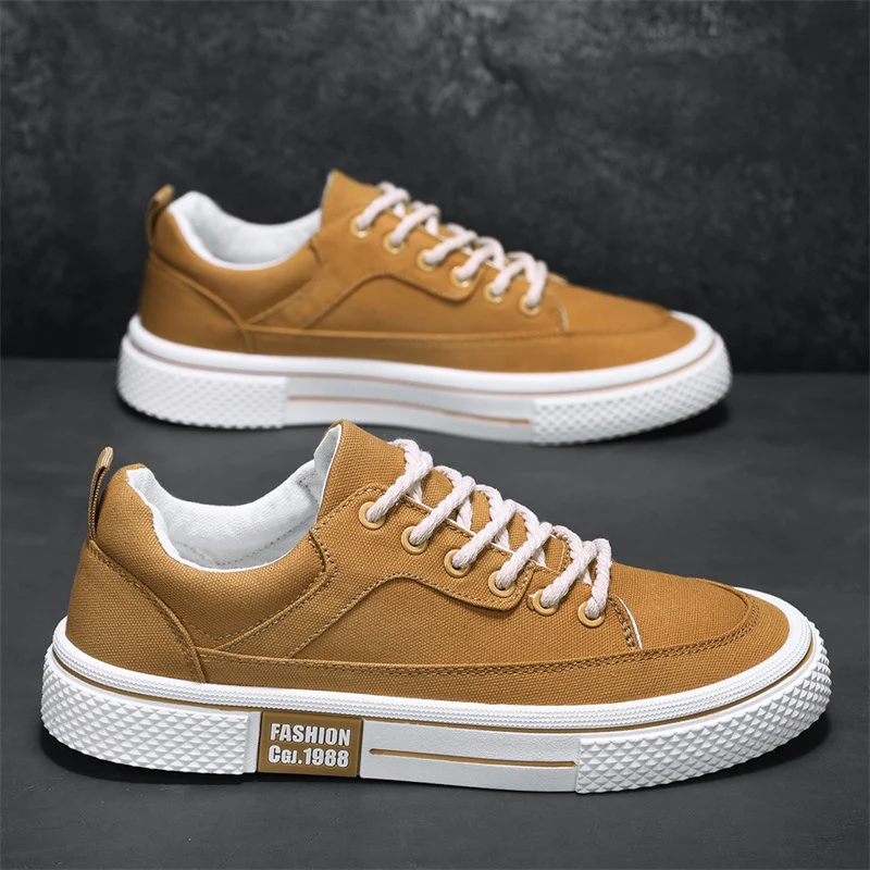 Damen Modische Sneakers mit robuster Gummisohle und atmungsaktivem Canvas-Obermaterial Heidi Mode - Image 2