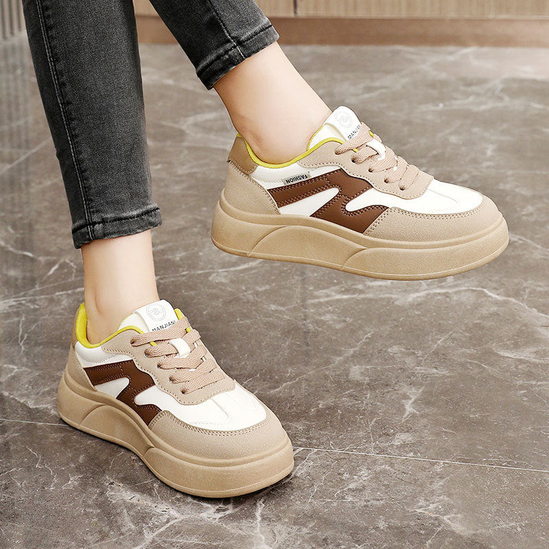 Damen modische Sneakers mit rutschfester Laufsohle und atmungsaktivem Obermaterial Heidi Mode - Image 2