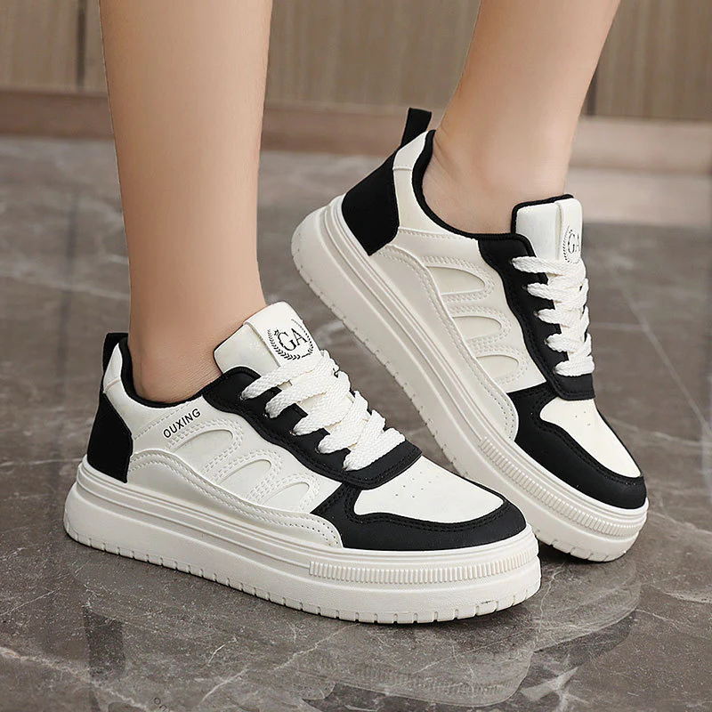 Damen modische Sneakers mit rutschfester Laufsohle und atmungsaktiver Konstruktion Heidi Mode - Image 4
