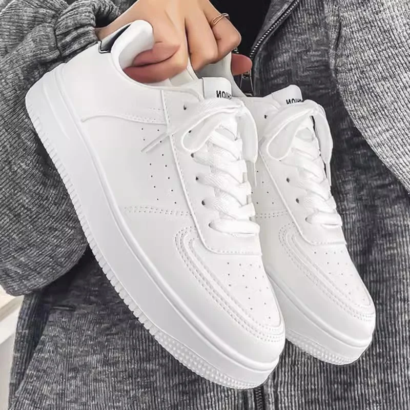 Damen modische Sneakers mit rutschfester Sohle und atmungsaktivem Obermaterial Heidi Mode - Image 3