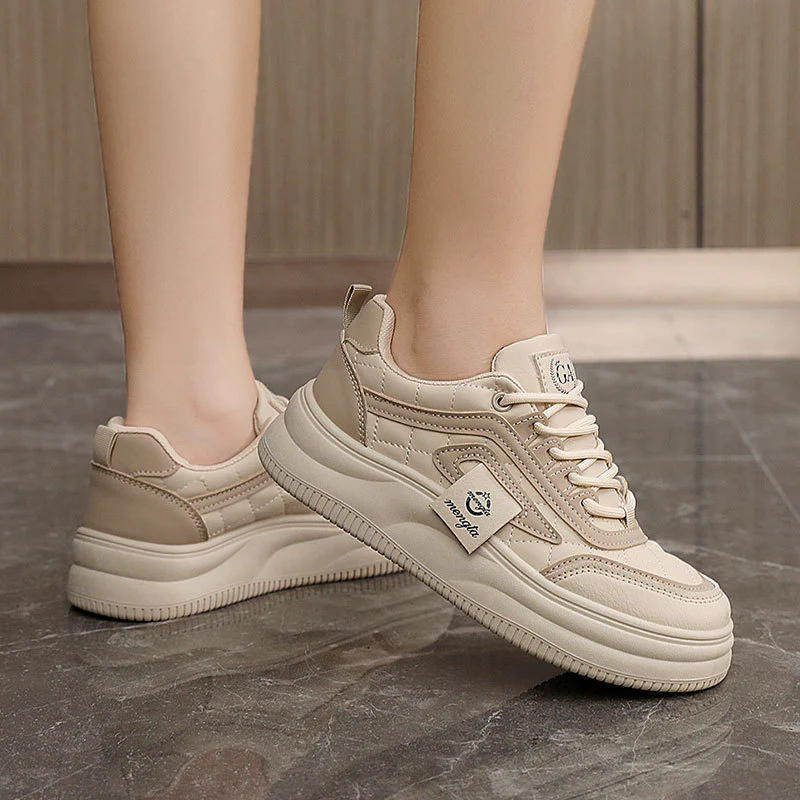 Damen modische Sneakers mit sportlichem Design und dämpfender Laufsohle Heidi Mode - Image 4