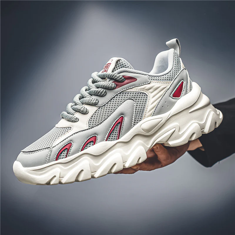 Damen Modische Sneakers mit stoßdämpfendem Design und atmungsaktiver Mesh-Oberfläche Heidi Mode - Image 6