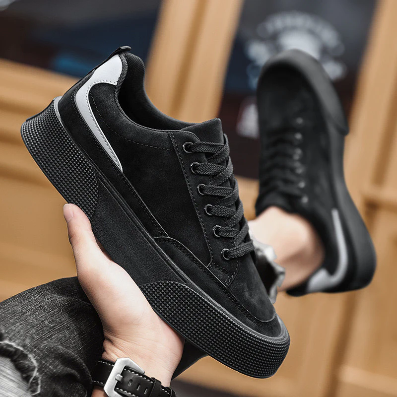 Damen Modische Sneakers mit strapazierfähigem Obermaterial und rutschfester Sohle Heidi Mode