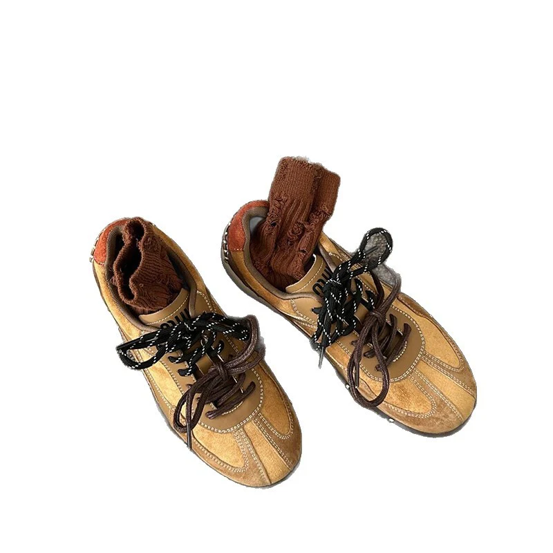 Damen modische Sneakers mit strapazierfähigem Wildleder und atmungsaktiver Sohle Heidi Mode - Image 5