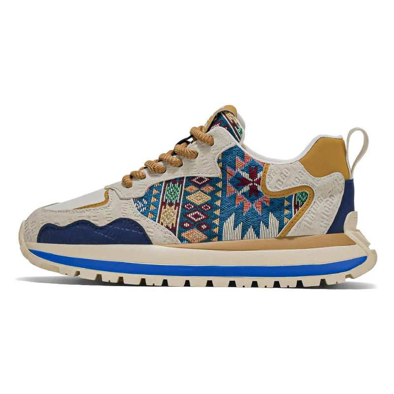 Damen Modische Sneakers mit vielfältigem Ethno-Muster und strapazierfähiger Sohle Heidi Mode - Image 5