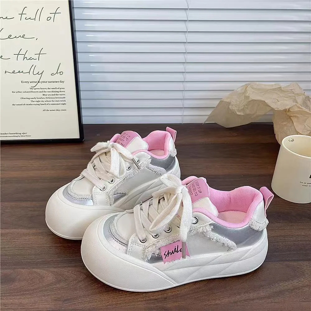 Damen Modische Sneakers mit voluminösem Sohlenprofil und atmungsaktiver Oberflächenstruktur Heidi Mode - Image 2