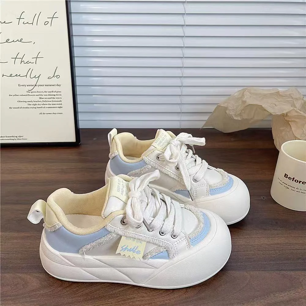 Damen Modische Sneakers mit voluminösem Sohlenprofil und atmungsaktiver Oberflächenstruktur Heidi Mode - Image 3