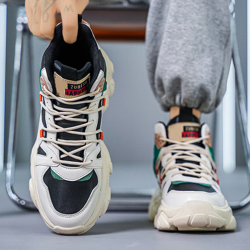 Damen Modische Sport Sneaker mit hohem Schaft und rutschfester Sohle Heidi Mode - Image 3