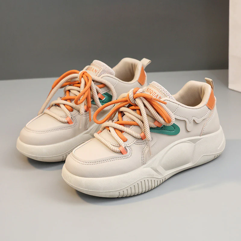 Damen modische Sport Sneakers mit praktischen Schnürsenkeln und dämpfender Laufsohle Heidi Mode - Image 8