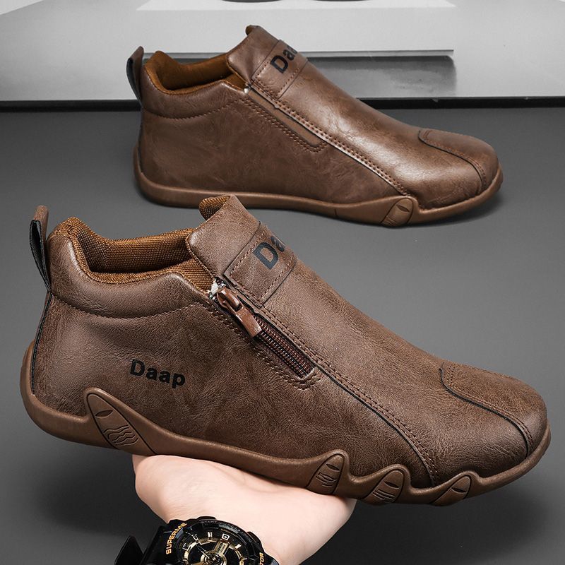 Damen modische Stiefel mit praktischem Reißverschluss und rutschfester Sohle Heidi Mode - Image 3