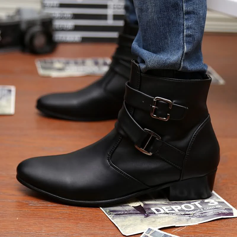 Damen modische Stiefeletten mit elegante Schnallen und strapazierfähigem Obermaterial Heidi Mode - Image 4