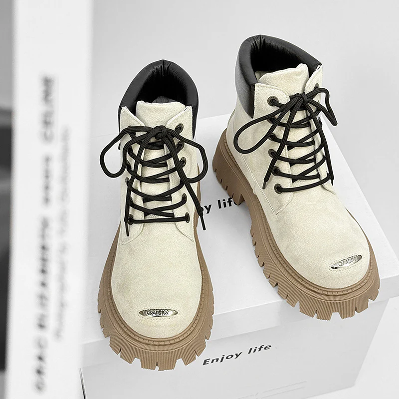 Damen modische Stiefeletten mit trendiger Profilsohle Heidi Mode - Image 2