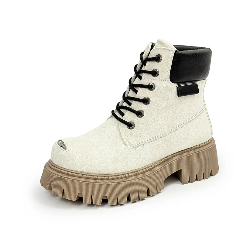 Damen modische Stiefeletten mit trendiger Profilsohle Heidi Mode - Image 8