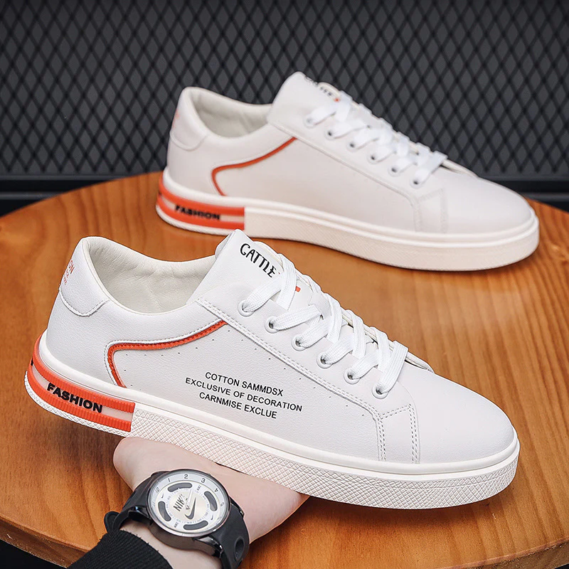 Damen modische und bequeme Sneaker mit kontrastierenden Akzenten Heidi Mode - Image 3