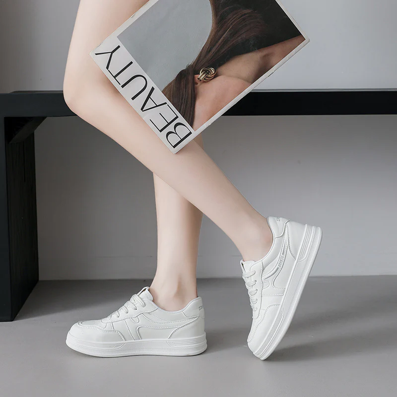 Damen Modische und bequeme Sneakers mit atmungsaktiver Mesh-Oberfläche Heidi Mode - Image 4