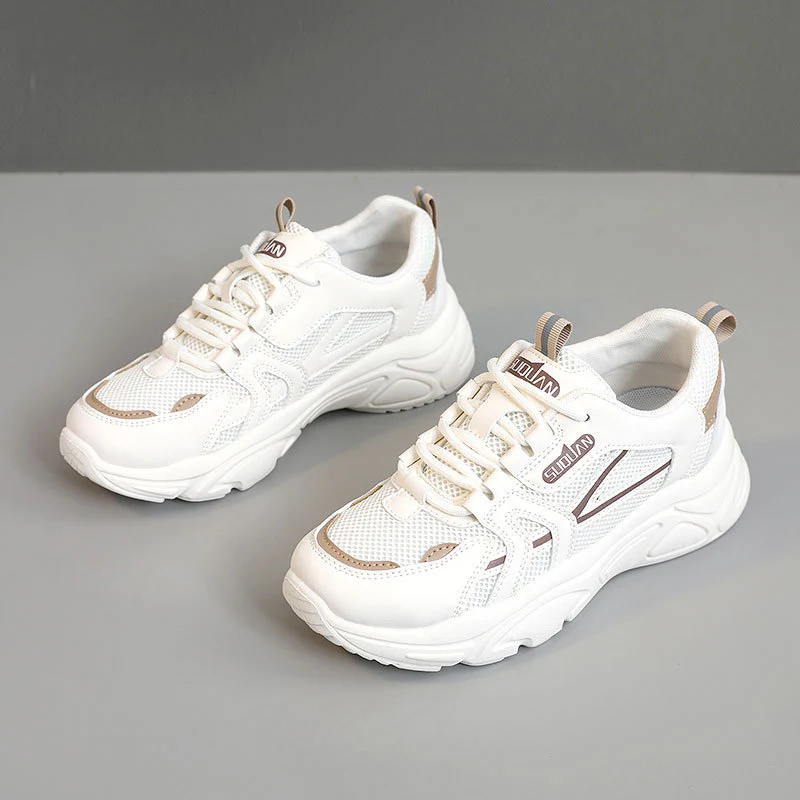 Damen modische und bequeme Sneakers mit atmungsaktiver Netzoberfläche Heidi Mode - Image 6