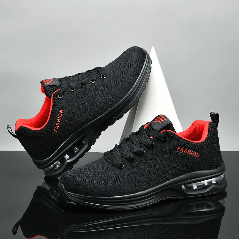 Damen Modische und bequeme Sneakers mit luftdurchlässiger Strick-Oberfläche und innovativem Dämpfungssystem Heidi Mode - Image 2