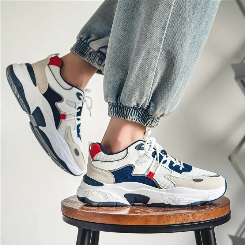 Damen Modische und bequeme Sneakers mit sportlichem Design und atmungsaktiven Materialien Heidi Mode - Image 3