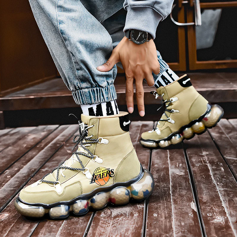 Damen Modische und funktionale High-Top Sneakers mit max. Dämpfung Heidi Mode