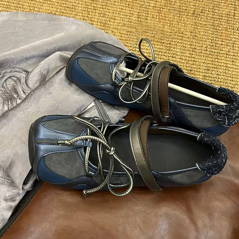 Damen modische und komfortable Ballerinas mit verstellbarem Riemchen-System Heidi Mode - Image 8