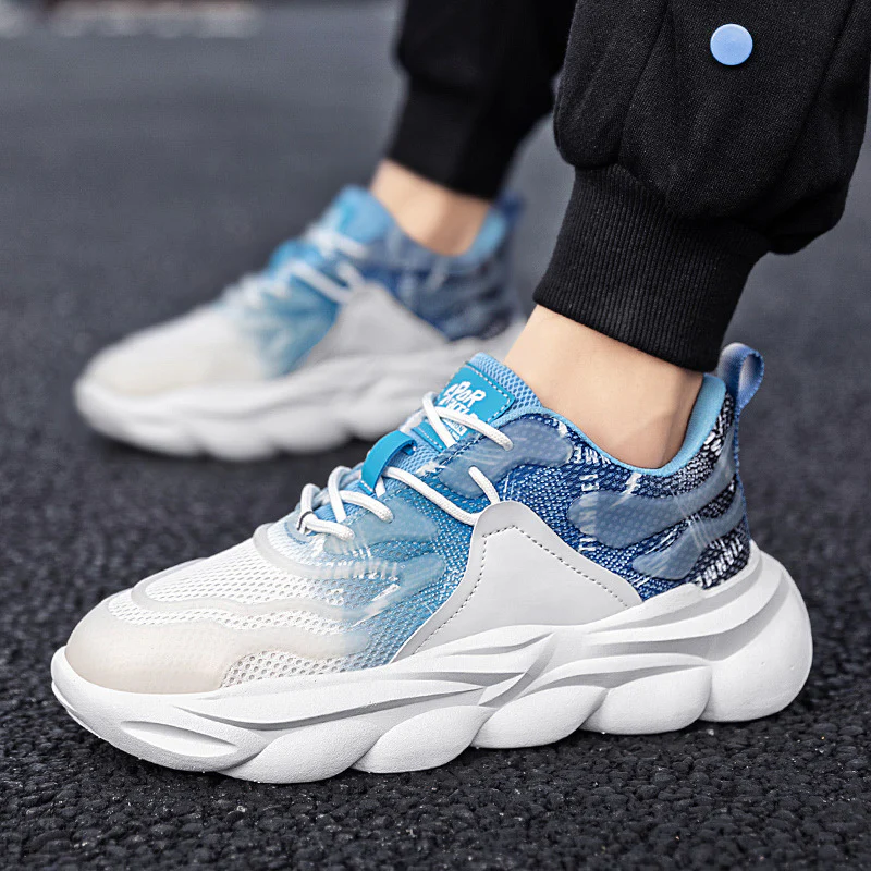 Damen modische und leichte Sneakers mit atmungsaktivem Obermaterial Heidi Mode - Image 4