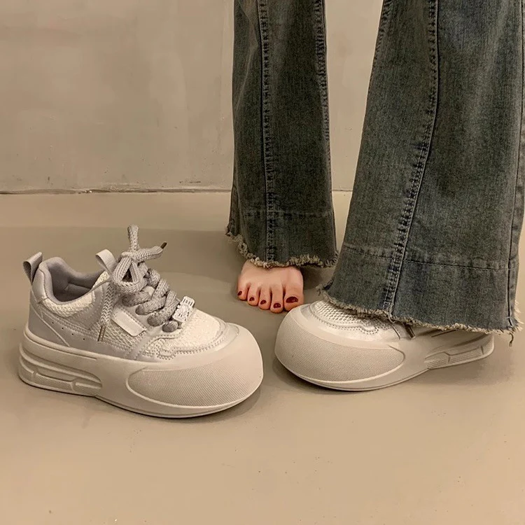 Damen modische und leichte Sneakers mit dämpfender Sohle Heidi Mode - Image 2