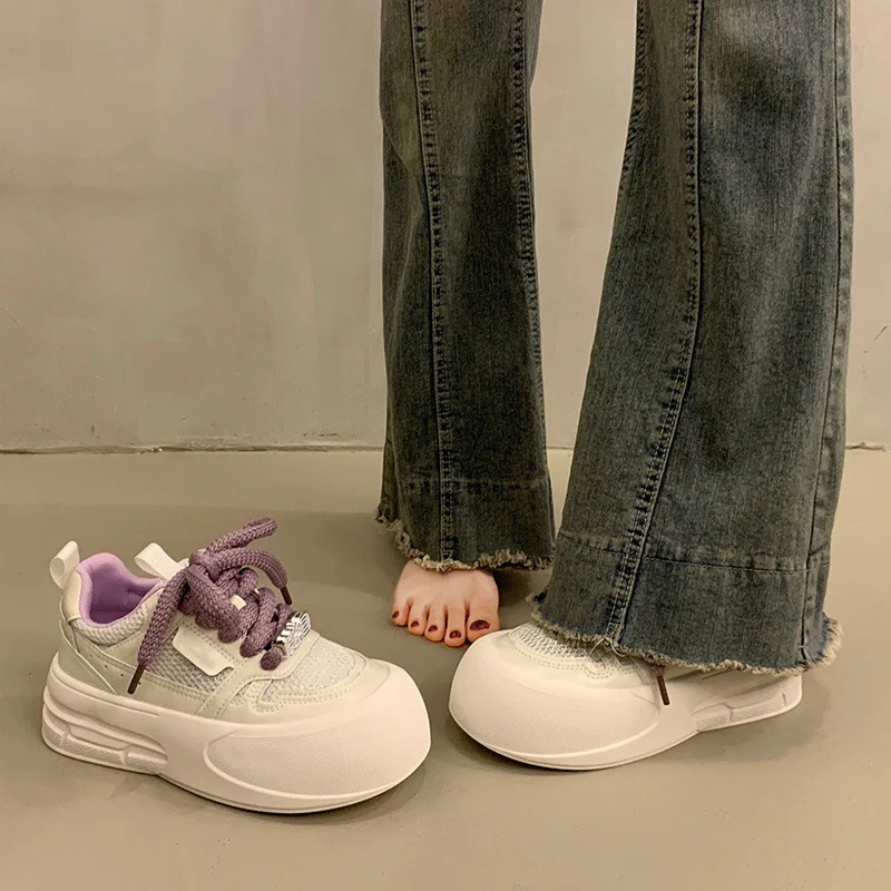 Damen modische und leichte Sneakers mit dämpfender Sohle Heidi Mode - Image 7