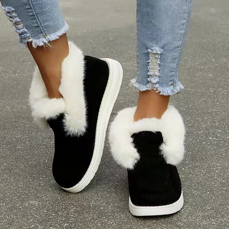 Damen modische und warme Winterstiefel mit kuscheligem Innenfutter Heidi Mode - Image 3