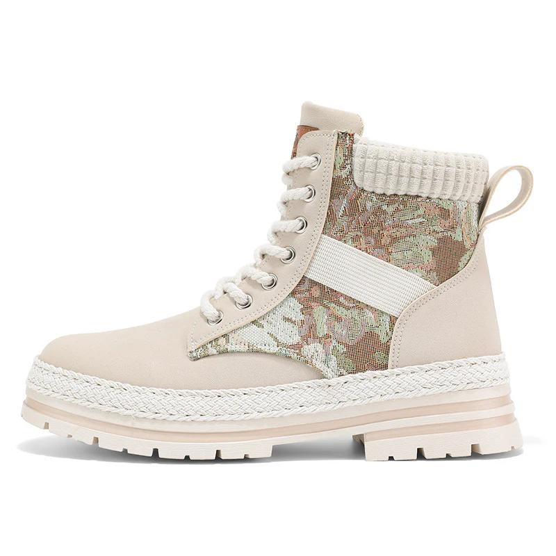 Damen modische Wanderstiefel mit robustem Obermaterial und rutschfester Sohle Heidi Mode - Image 5