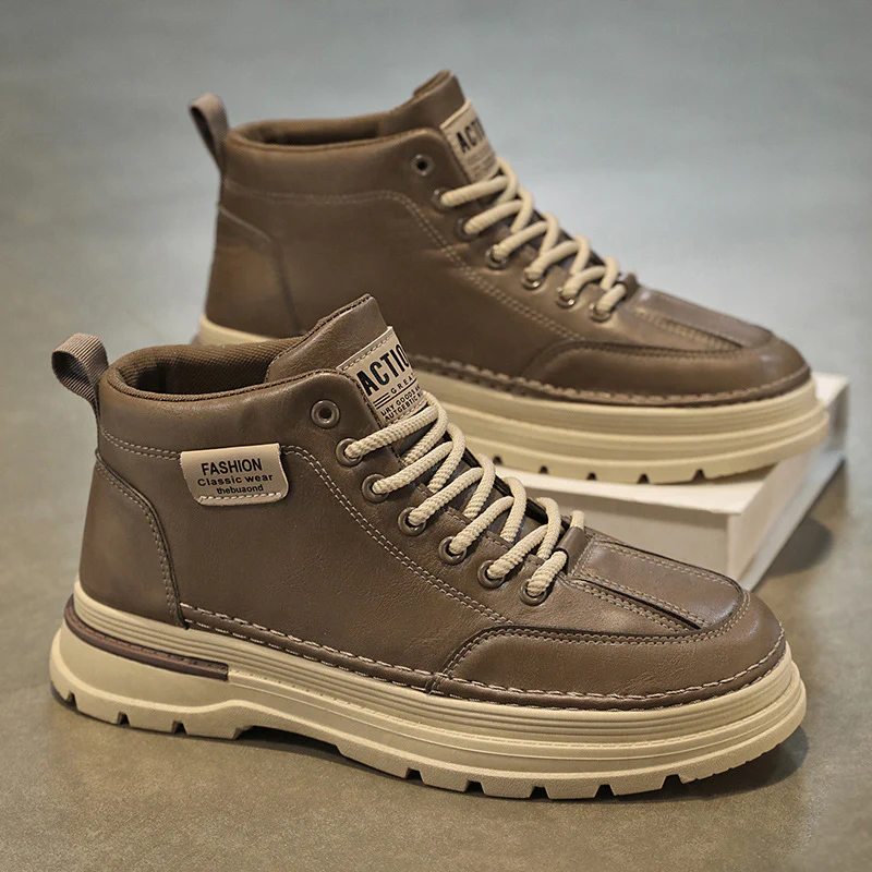 Damen Modische Winter-Stiefel mit robustem Sohlenprofil und bequemer Passform Heidi Mode - Image 3