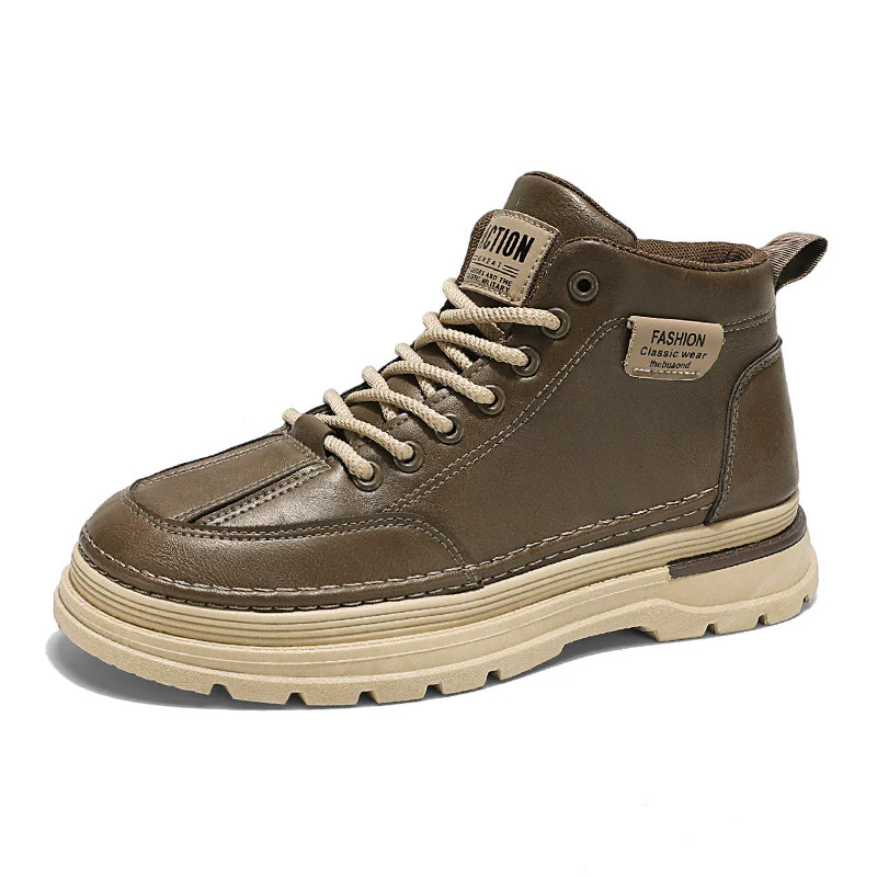 Damen Modische Winter-Stiefel mit robustem Sohlenprofil und bequemer Passform Heidi Mode - Image 5