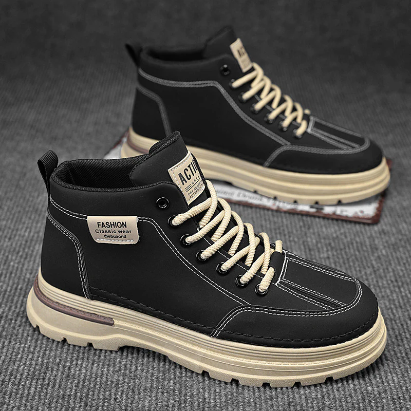 Damen Modische Winter-Stiefel mit robustem Sohlenprofil und bequemer Passform Heidi Mode - Image 7