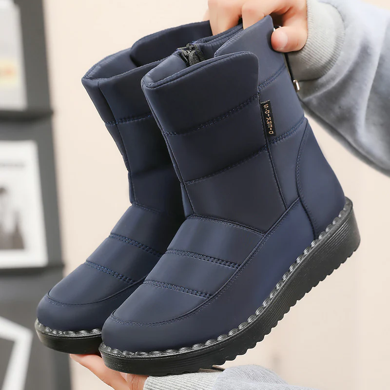Damen Modische Winterstiefel mit isolierender Innensohle und rutschfester Sohle Heidi Mode - Image 2