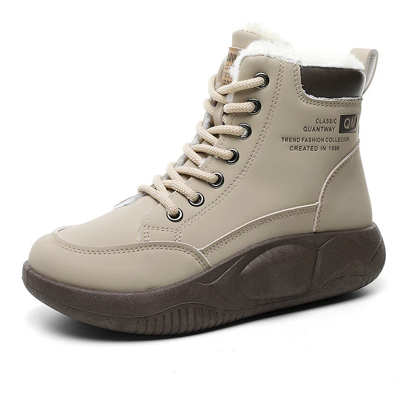 Damen modische Winterstiefel mit kuscheligem Fleece-Futter und rutschfester Sohle Heidi Mode - Image 5