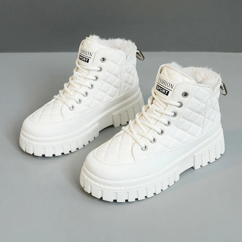 Damen modische Winterstiefel mit rutschfester Sohle und kuscheligem Innenfutter Heidi Mode - Image 7