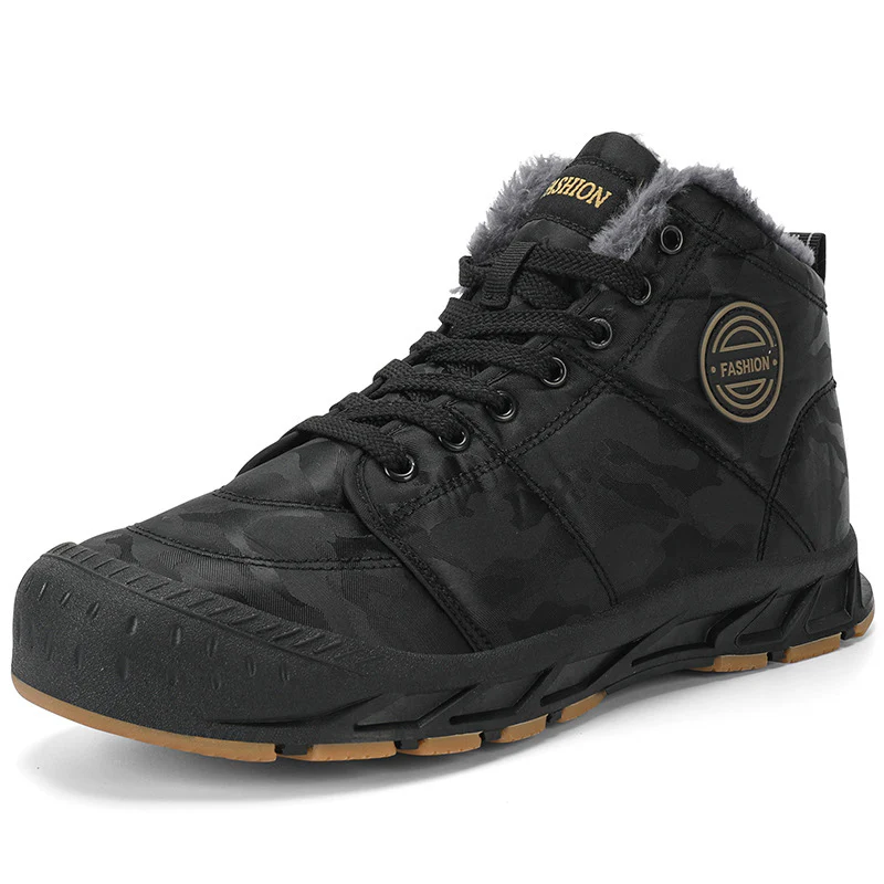 Damen Modische Winterstiefel mit warmem Innenfutter und rutschfester Sohle Heidi Mode