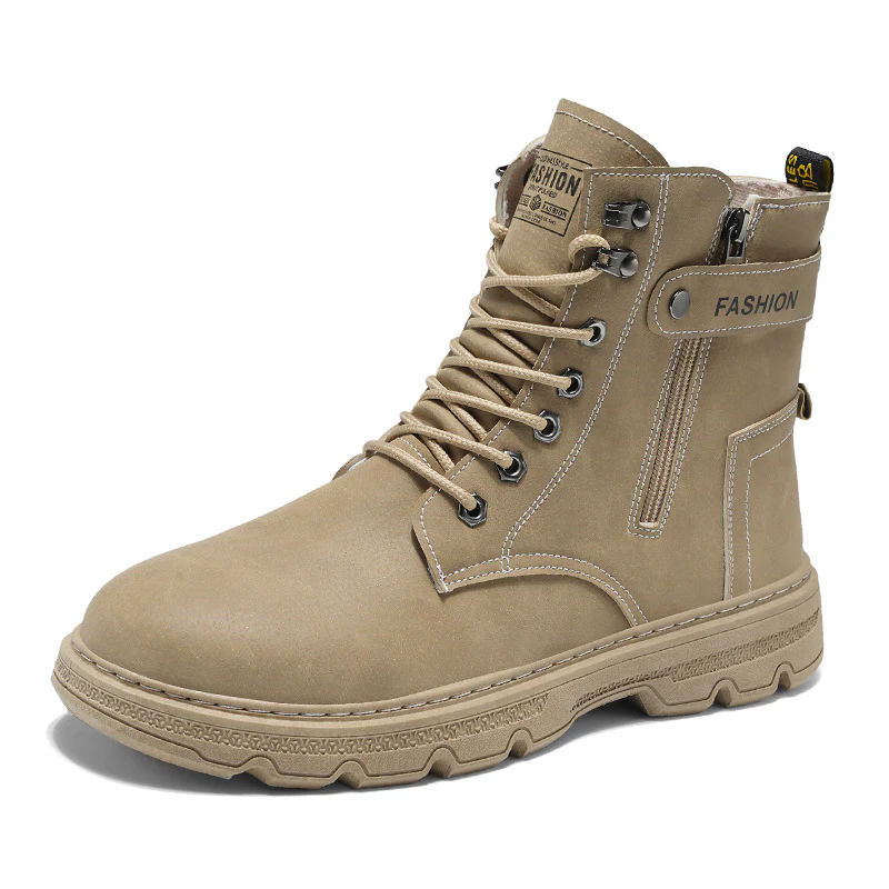 Damen Modische Winterstiefel mit wasserabweisendem Obermaterial und rutschfester Sohle Heidi Mode - Image 5