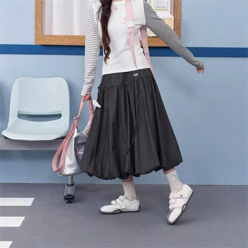 Damen Modischer Midirock mit stylischem Falten-Design Heidi Mode - Image 8