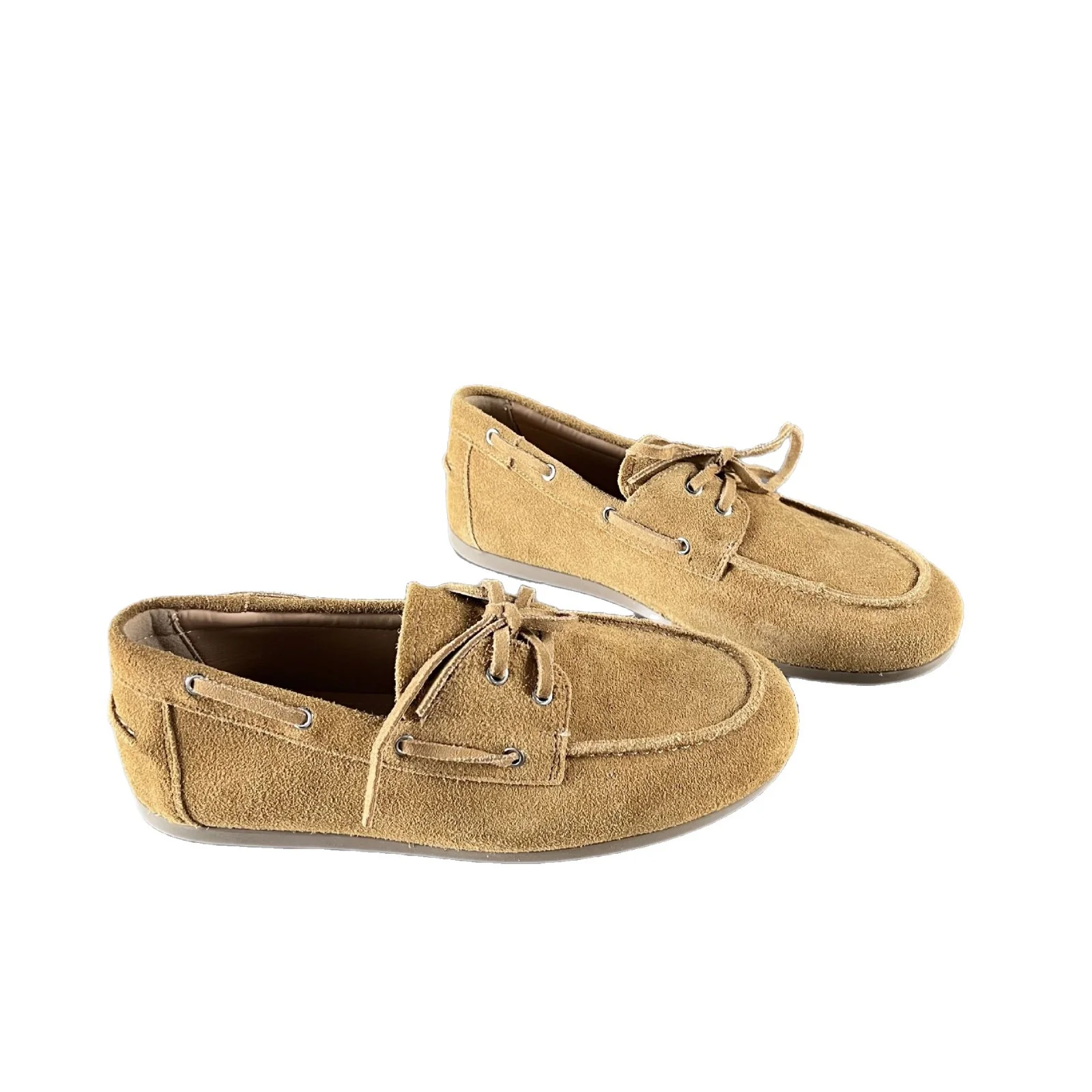Damen Mokassins aus hochwertigem Wildleder mit eleganter Schnürung und komfortabler Sohle Heidi Mode - Image 5