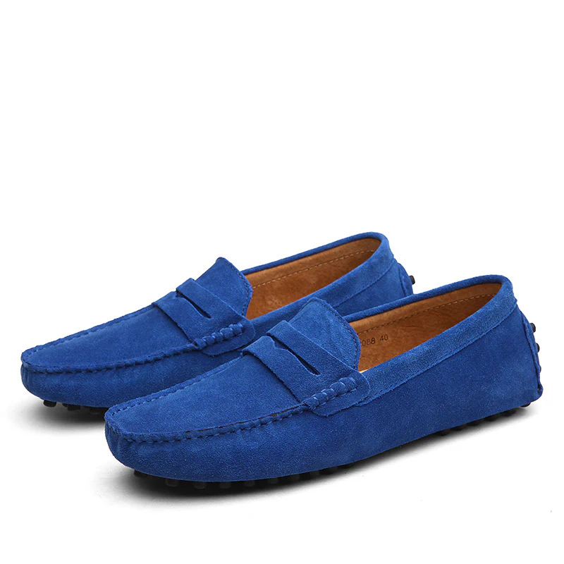 Damen Mokassins aus hochwertigem Wildleder mit rutschfester Sohle Heidi Mode - Image 4