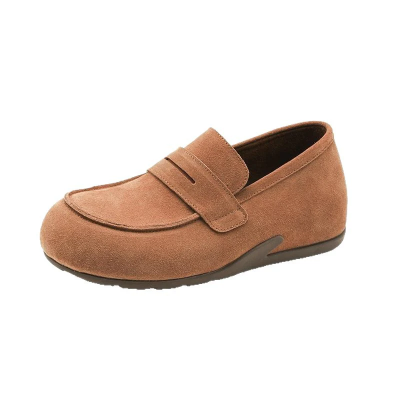 Damen Mokassins aus weichem Wildleder mit verstellbarem Riemen Heidi Mode - Image 4