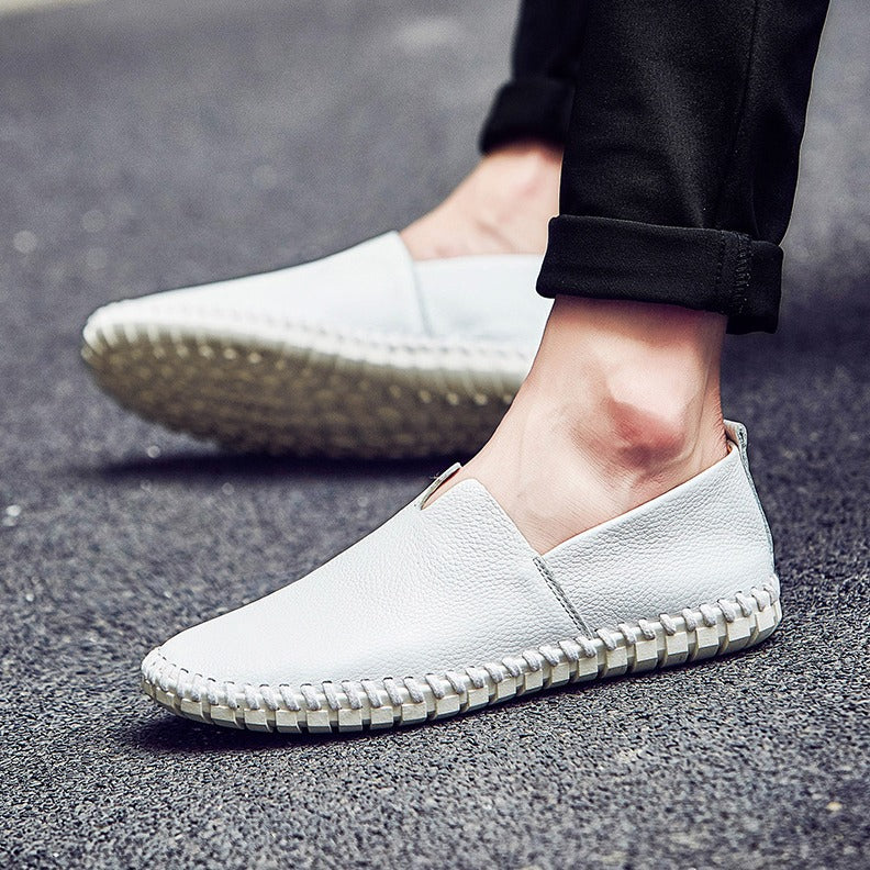Damen Mokassins im klassischen Design aus hochwertigem Leder Heidi Mode - Image 3
